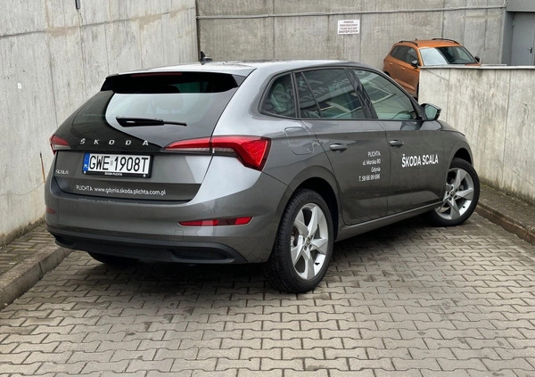 Skoda Scala cena 86990 przebieg: 9419, rok produkcji 2023 z Radzionków małe 172